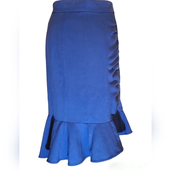 HD in Paris size 6 blue skirt - Picture 2 of 7